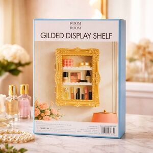 Gold Display Shelf